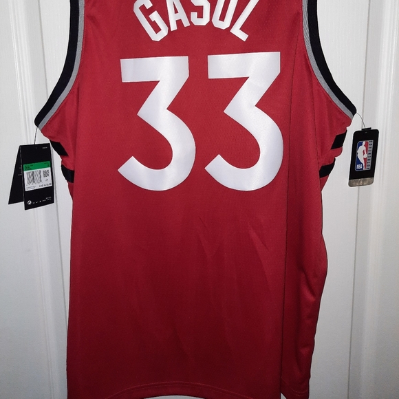 BNWT Gasol Raps Jersey - Picture 9 of 9